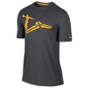 Nike Kobe Shadows T Shirt   Mens   Basketball   Clothing   Anthracite