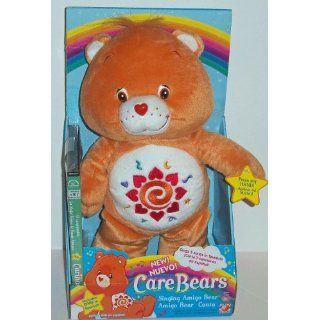 Care Bears Singing Spanish Amigo Bear 12 Plush w/ DVD