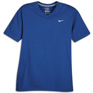 Nike Ath Dept Swoosh V Neck T Shirt   Mens   Casual   Clothing   Dark