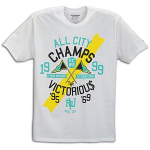 Rocawear Roc Champs S/S T Shirt   Mens   Casual   Clothing   White
