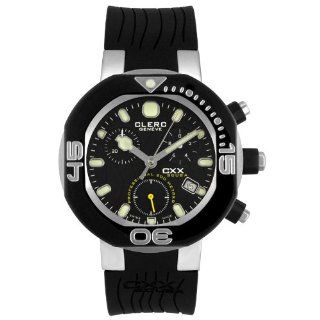 Clerc Mens Scuba CXX Watch CXX120Q BLK Watches 