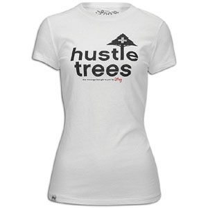 LRG Hustle Trees Jersey Cap Silver T Shirt   Womens   Skate