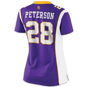 Nike NFL Limited Jersey   Womens   Adrian Peterson   Vikings   Purple
