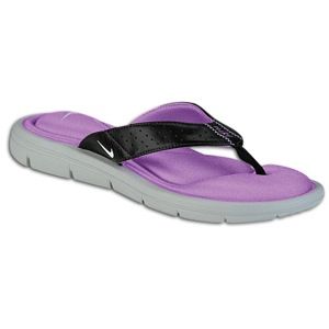 Nike Comfort Thong   Womens   Casual   Shoes   Black/Atomic Purple