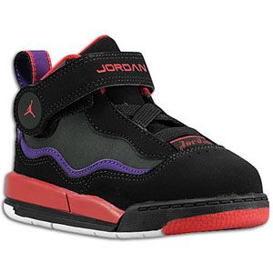 Jordan TC   Boys Toddler   Basketball   Shoes   Black/True Red