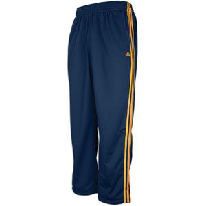  adidas brandmark. 31 inseam. 100% polyester tricot. Imported