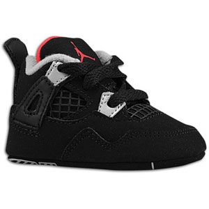 Jordan Retro 4   Boys Infant   Basketball   Shoes   Black/Cement Grey