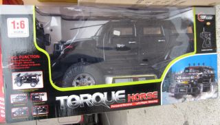 New Black Hummer Truck Remote Radio Control Huge 1 6 Scale RC 3 Speed