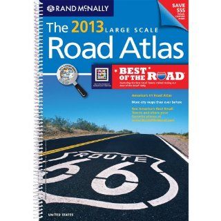 USA, Large Scale Road Atlas, 2013 (Rand Mcnally Large Scale Road Atlas
