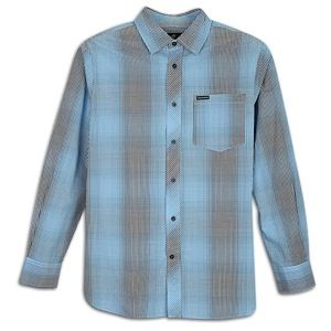 Rocawear Mashup Plaid L/S Woven   Mens   Casual   Clothing   Pacific