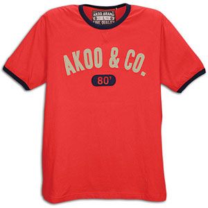 Akoo Company Ringer S/S T Shirt   Mens   Casual   Clothing   Formula