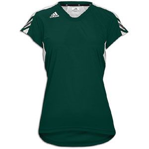 adidas On Field S/S Jersey   Womens   Volleyball   Clothing   Forest