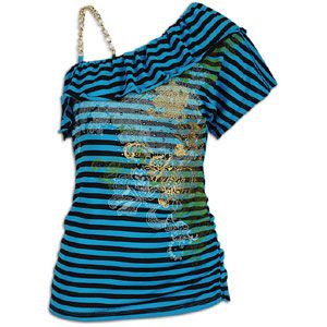 Southpole Fashion Top w/ Chain Detail   Womens   Casual   Clothing