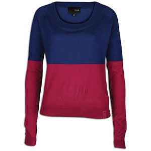 Hurley Banjo Sweater   Womens   Casual   Clothing   Port Blue