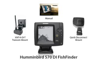 Humminbird 408100 1 Down Imaging 570 DI (Down Imaging) Fishfinder