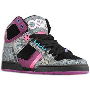 Osiris Nyc 83 Slim   Womens   Skate   Shoes   Black/Purple/Pink