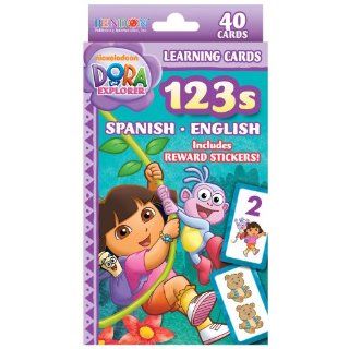 Dora 123 Spanish/English Learning Cards   Official