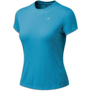 ASICS® Favorite S/S T Shirt   Womens   Running   Clothing   Lapis