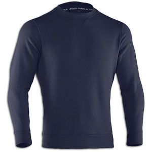 Under Armour Charged Cotton Storm Fleece Crew   Mens   Midnight Navy