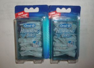 Oral B Humming Bird Flosser Refills Two SEALED 15 Count Boxes