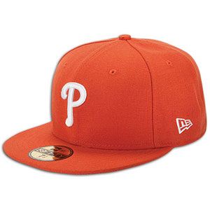 New Era 59Fifty MLB League Basic   Mens   Phillies   Brunt Orange