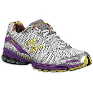 New Balance 880   Womens   Running   Shoes   White/Purple/Yellow