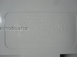 Hunter Fan Co HEPAtech Air Filter Home Air Purifier Model 30010