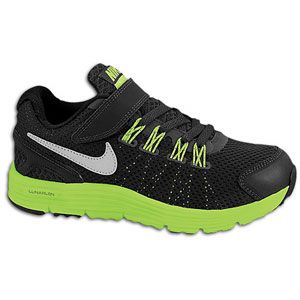 Nike LunarGlide 4   Boys Preschool   Sequoia/Electric Green/Volt