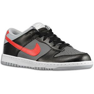 Nike Dunk Low   Mens   Basketball   Shoes   Dark Grey/University Red