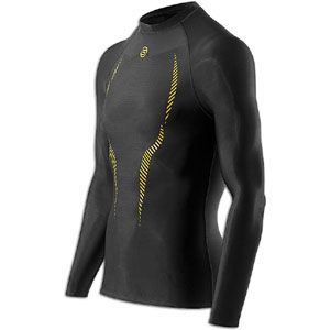 SKINS A100 L/S Compression Top   Mens   Running   Clothing   Black