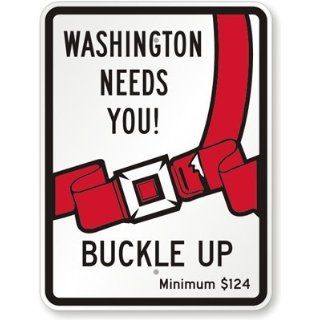 Washington Needs You Buckle Up, Minimum $124 (with Seat
