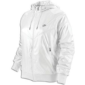Nike Windrunner Jacket   Womens   Casual   Clothing   White/Cool Grey