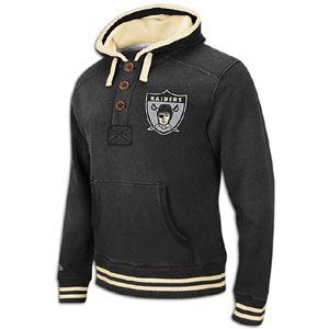 Mitchell & Ness NFL Time Out Hoodie   Mens   Oakland Raiders   Black