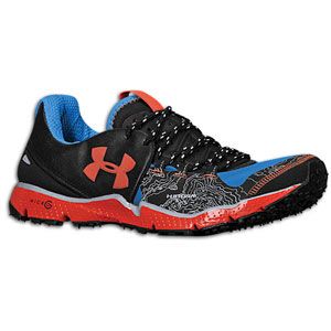 Under Armour Charge Storm   Mens   Running   Shoes   Black/Blue Steel