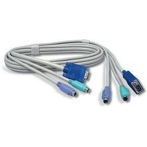 TRENDnet PS/2/VGA KVM Cable, 10ft (Male to Male) TK C10