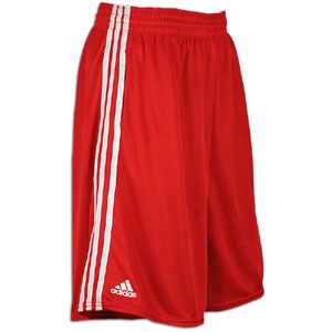 The adidas Workout Short is made of 100% polyester with side pockets