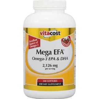 Vitacost Mega EFA Omega 3 EPA & DHA    2.126 grams per