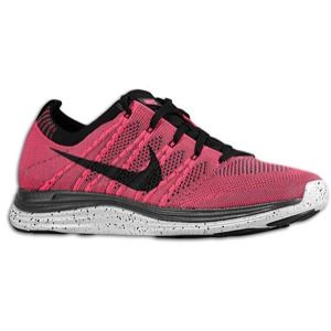 Nike Flyknit Lunar 1 +   Mens   Running   Shoes   Pink Flash/Black