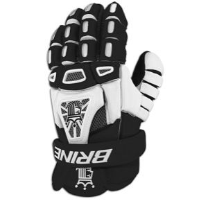 Brine King IV Glove   Mens   Lacrosse   Sport Equipment   Black