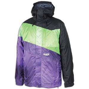 Volcom Mirror Jacket   Mens   Snow   Clothing   Black/Green/Purple