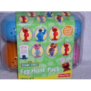 Sesame Street 123 Egg Hunt Pack   6 Colorful Eggs Each