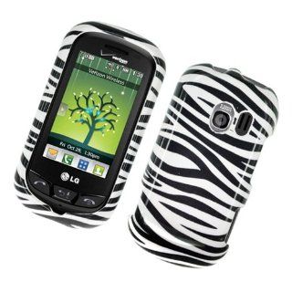  LG Extravert VN271 Glossy Image Case Zebra Black AND White 128