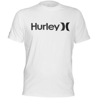 Hurley One Only Surf Rashguard White