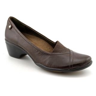 Hush Puppies Empress Womens Size 8 5 Brown Leather Loafers Shoes
