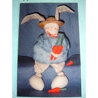 BUNCHES OF CARROTS   11 RABBIT DOLL PATTERN #133 FROM THE