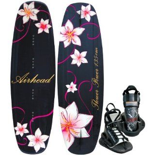  Flower Power Wakeboard with Vise Binding, 135 Cm