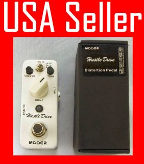 MOOER Hustle Drive Overdrive Distortion Guitar Micro Effect Pedal