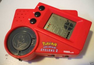 Electronic Hand Held Pokemon Cyclone 2 by Tiger 1998