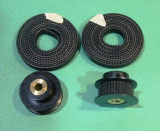   Timing Belt 2 Pulleys grubscrews for RepRap Prusa Mendel Huxley CNC