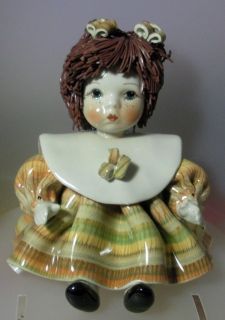 Zampiva Medium Doll Sitting Orange 550512